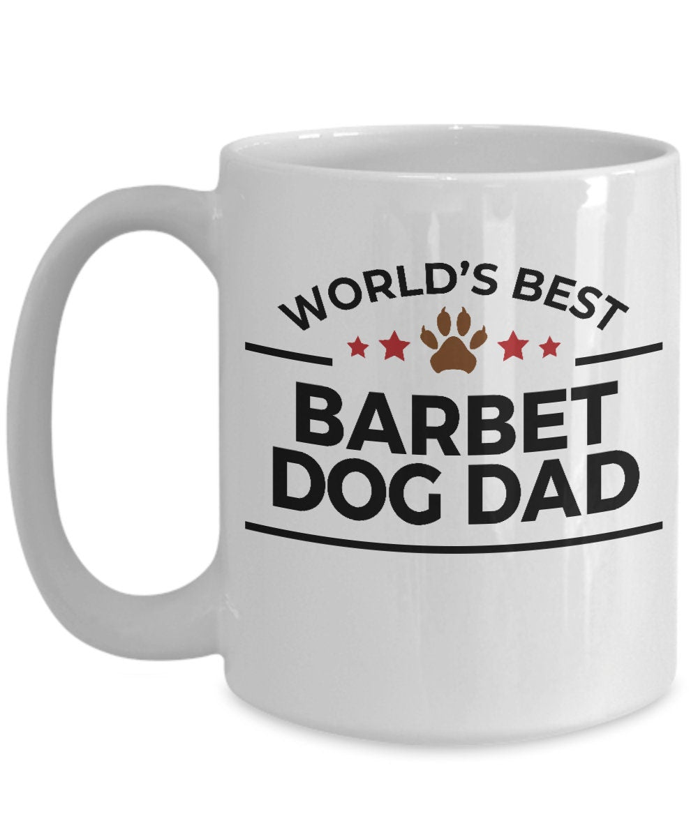 Barbet Dog Dad Coffee Mug - Mallard Moon Gift Shop