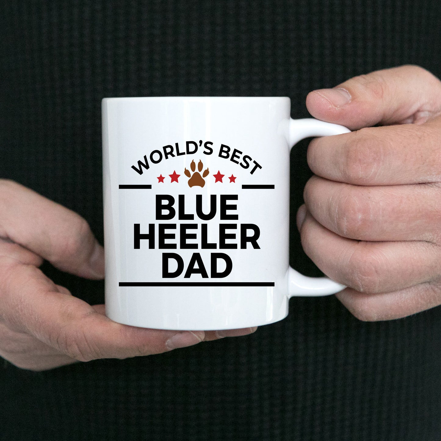 Blue Heeler Dog Dad Mug - Mallard Moon Gift Shop