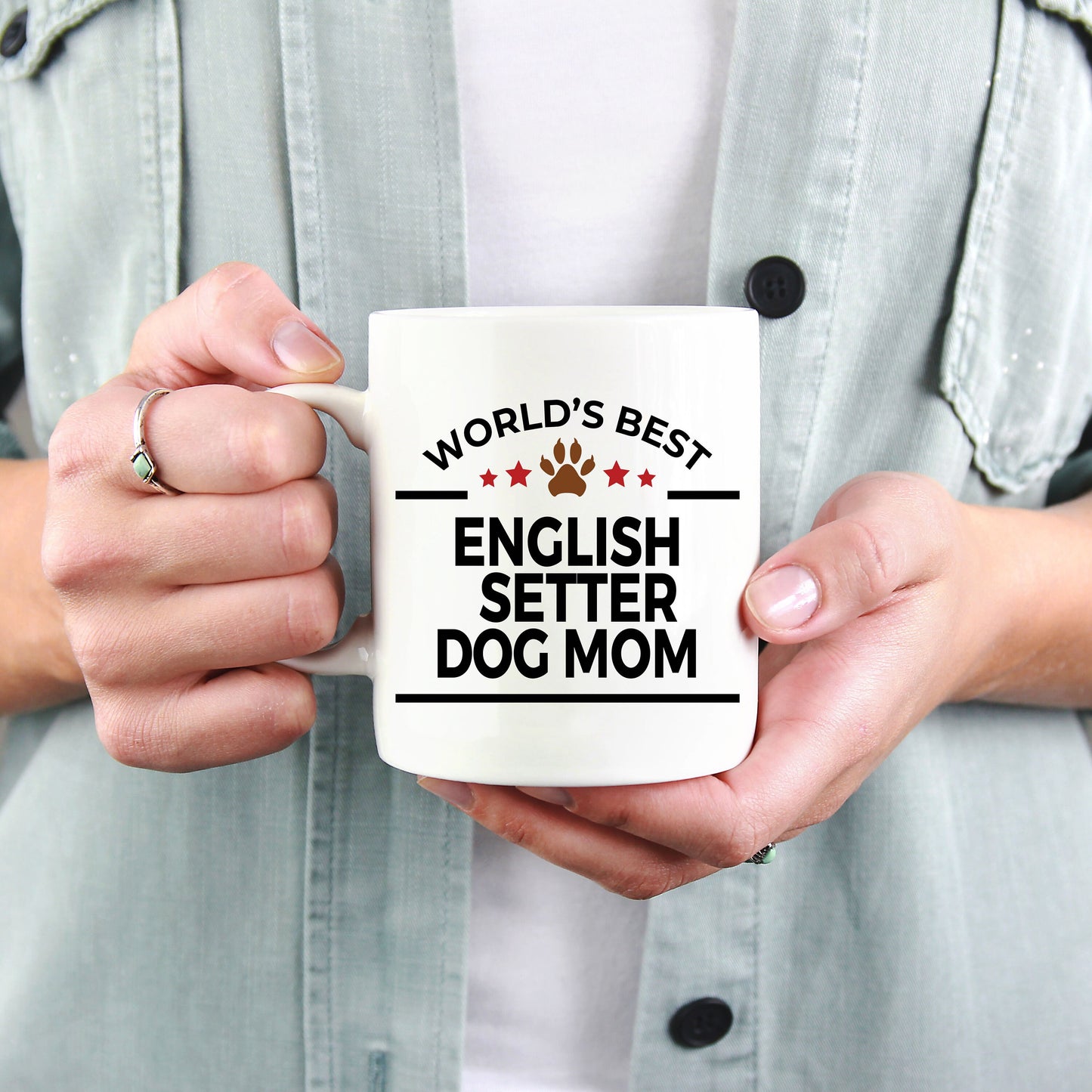 English Setter Dog Mom Mug - Mallard Moon Gift Shop