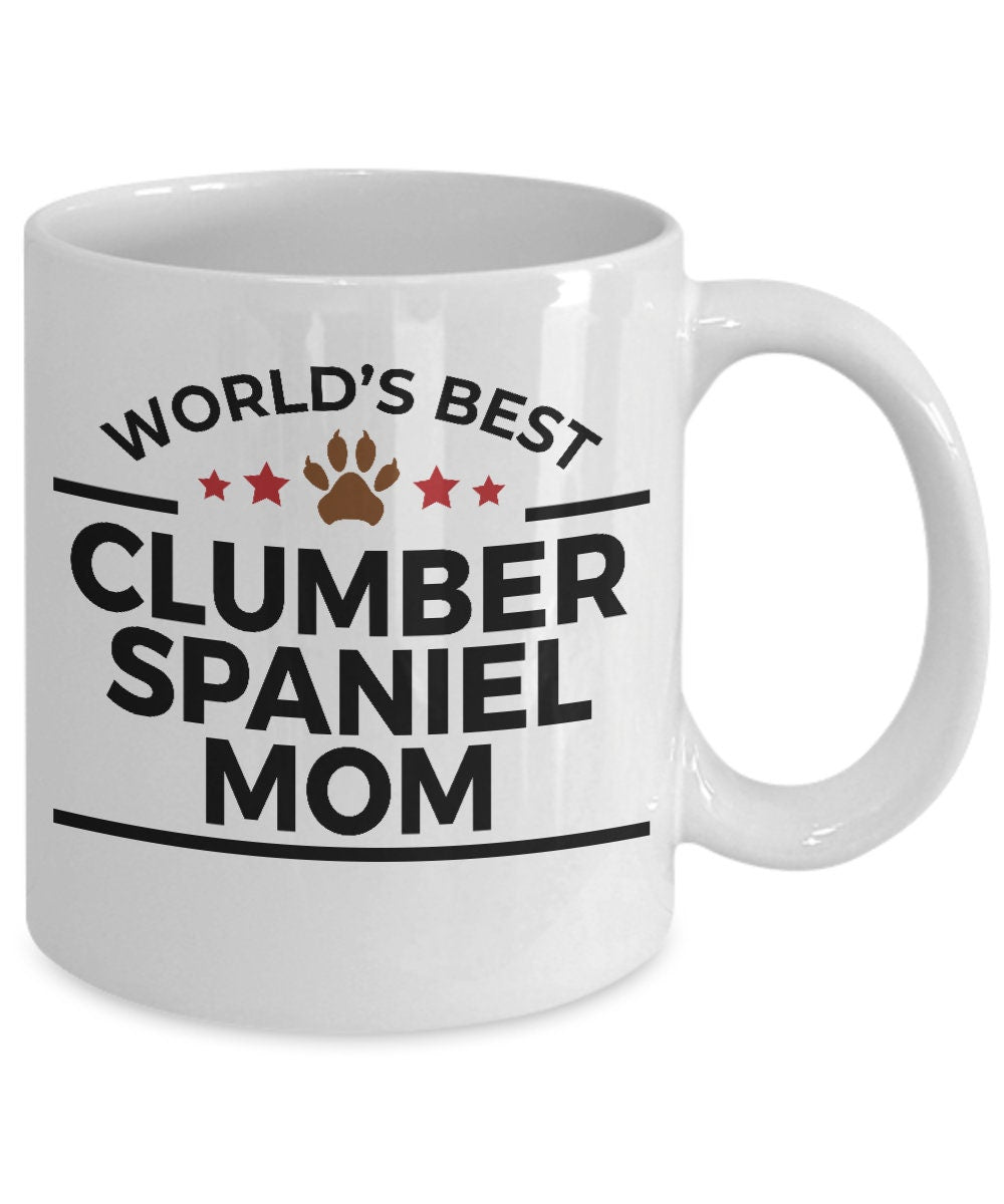 Clumber Spaniel Dog Mom Mug - Mallard Moon Gift Shop
