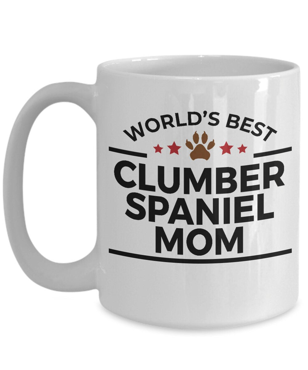 Clumber Spaniel Dog Mom Mug - Mallard Moon Gift Shop