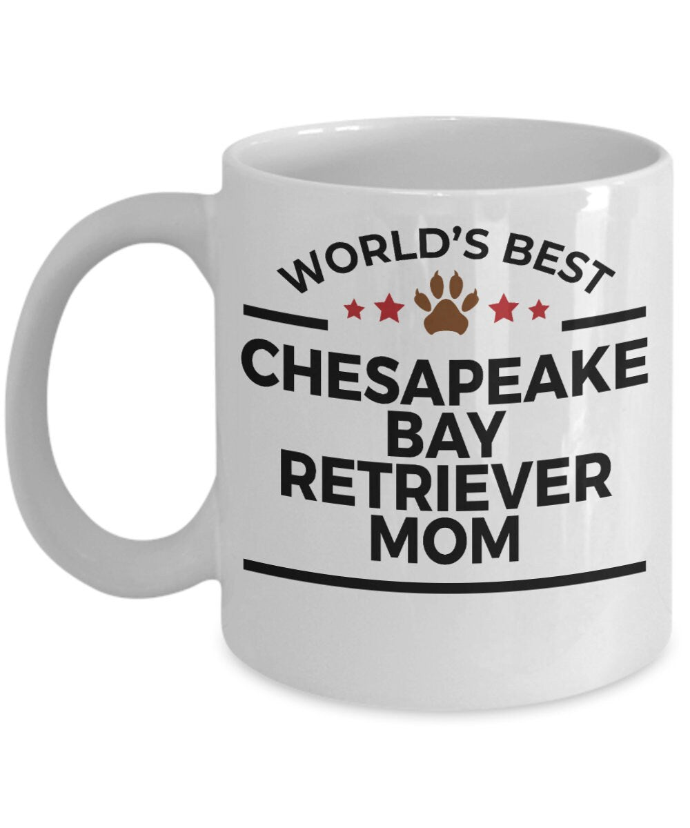 Chesapeake Bay Retriever Dog Mom Mug - Mallard Moon Gift Shop