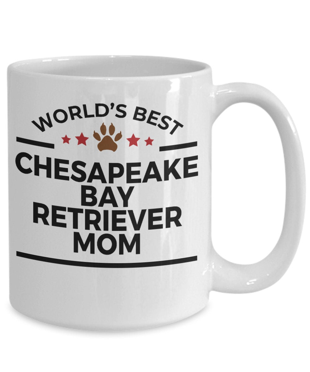 Chesapeake Bay Retriever Dog Mom Mug - Mallard Moon Gift Shop