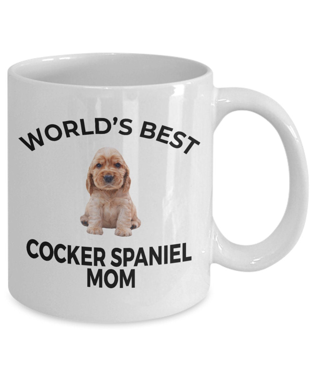 Cocker Spaniel Puppy Dog Mom Mug - Mallard Moon Gift Shop