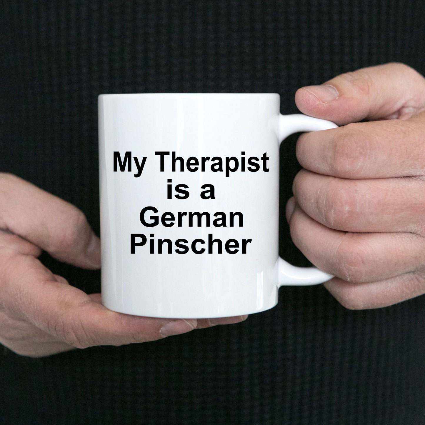 German Pinscher Dog Therapist Mug
