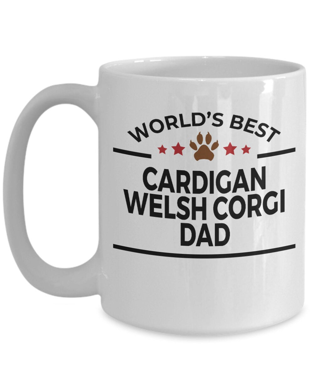 Cardigan Welsh Corgi Dog Dad Mug