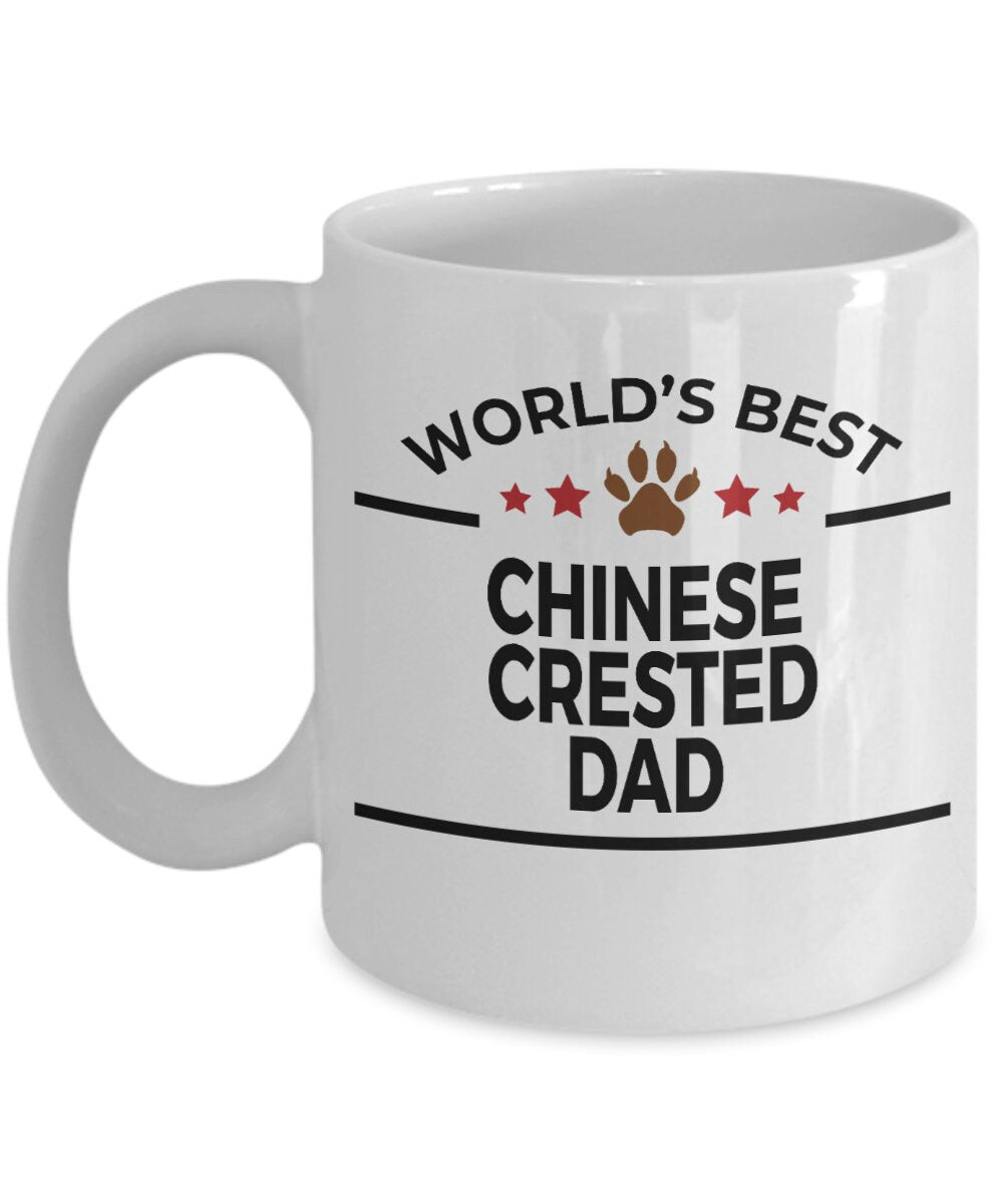Chinese Crested Dog Dad Mug - Mallard Moon Gift Shop