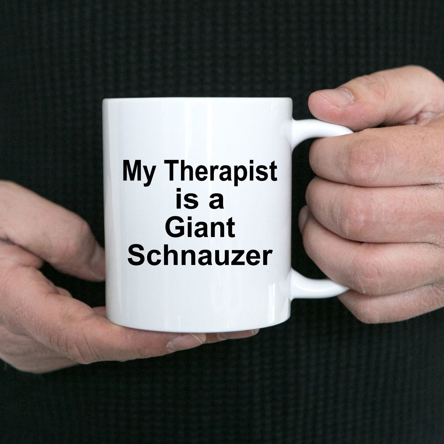 Giant Schnauzer Dog Therapist Mug