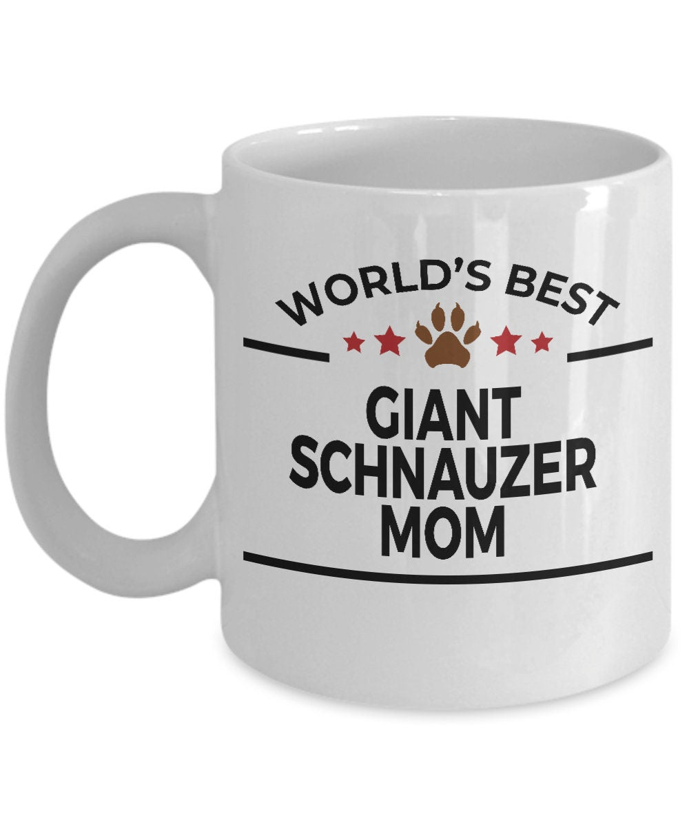 Giant Schnauzer Dog Mom Mug - Mallard Moon Gift Shop