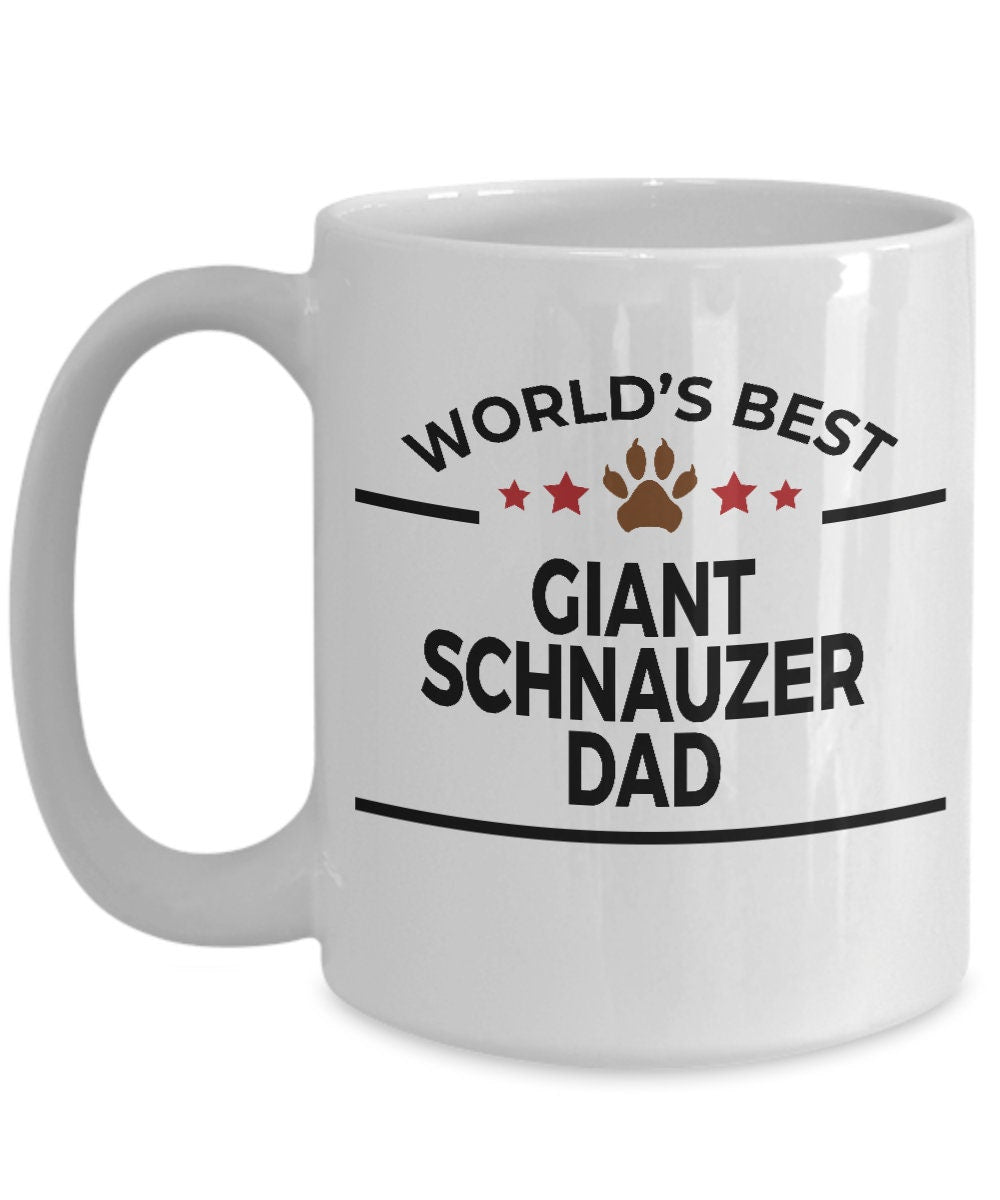 Giant Schnauzer Dog Dad Mug - Mallard Moon Gift Shop