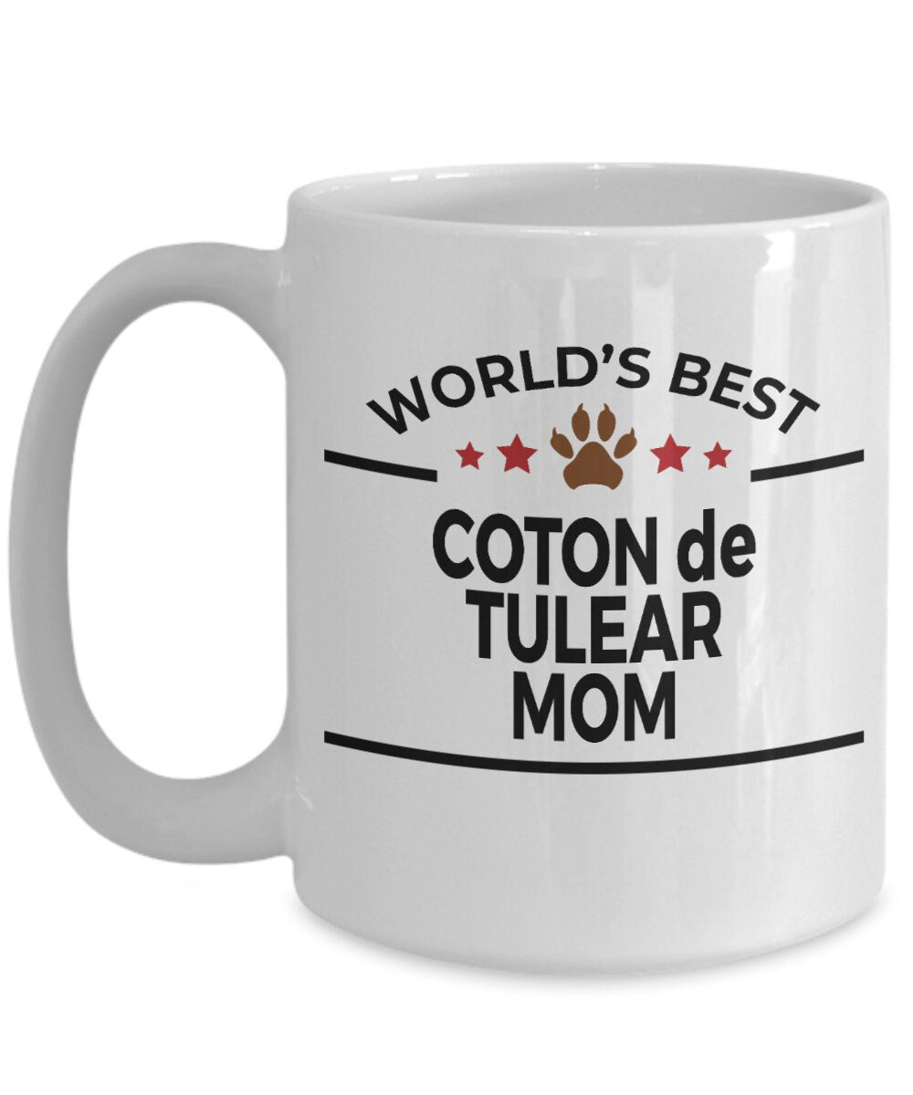 Coton de Tulear Dog Mom Mug - Mallard Moon Gift Shop