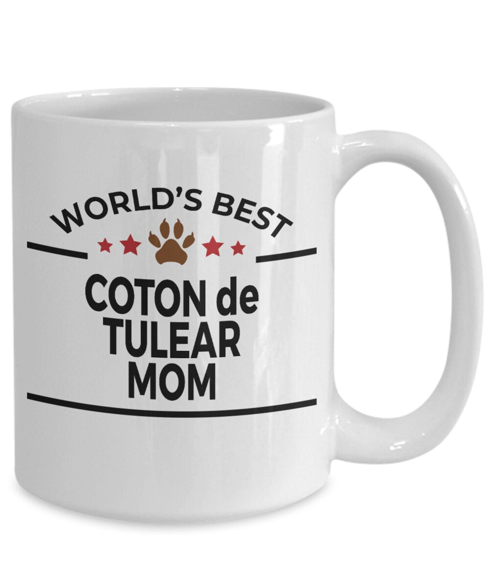 Coton de Tulear Dog Mom Mug - Mallard Moon Gift Shop