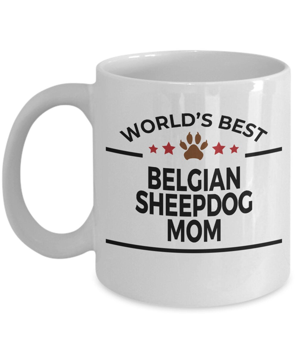 Belgian Sheepdog Mom Mug - Mallard Moon Gift Shop