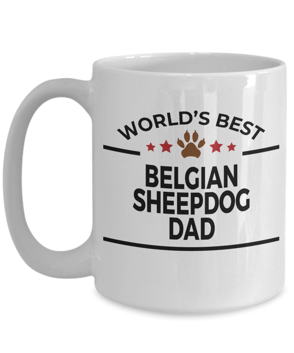 Belgian Sheepdog Dad Mug - Mallard Moon Gift Shop
