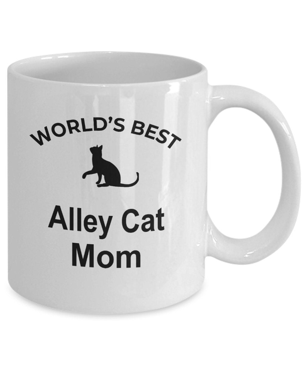 Alley Cat Mom Coffee Mug - Mallard Moon Gift Shop