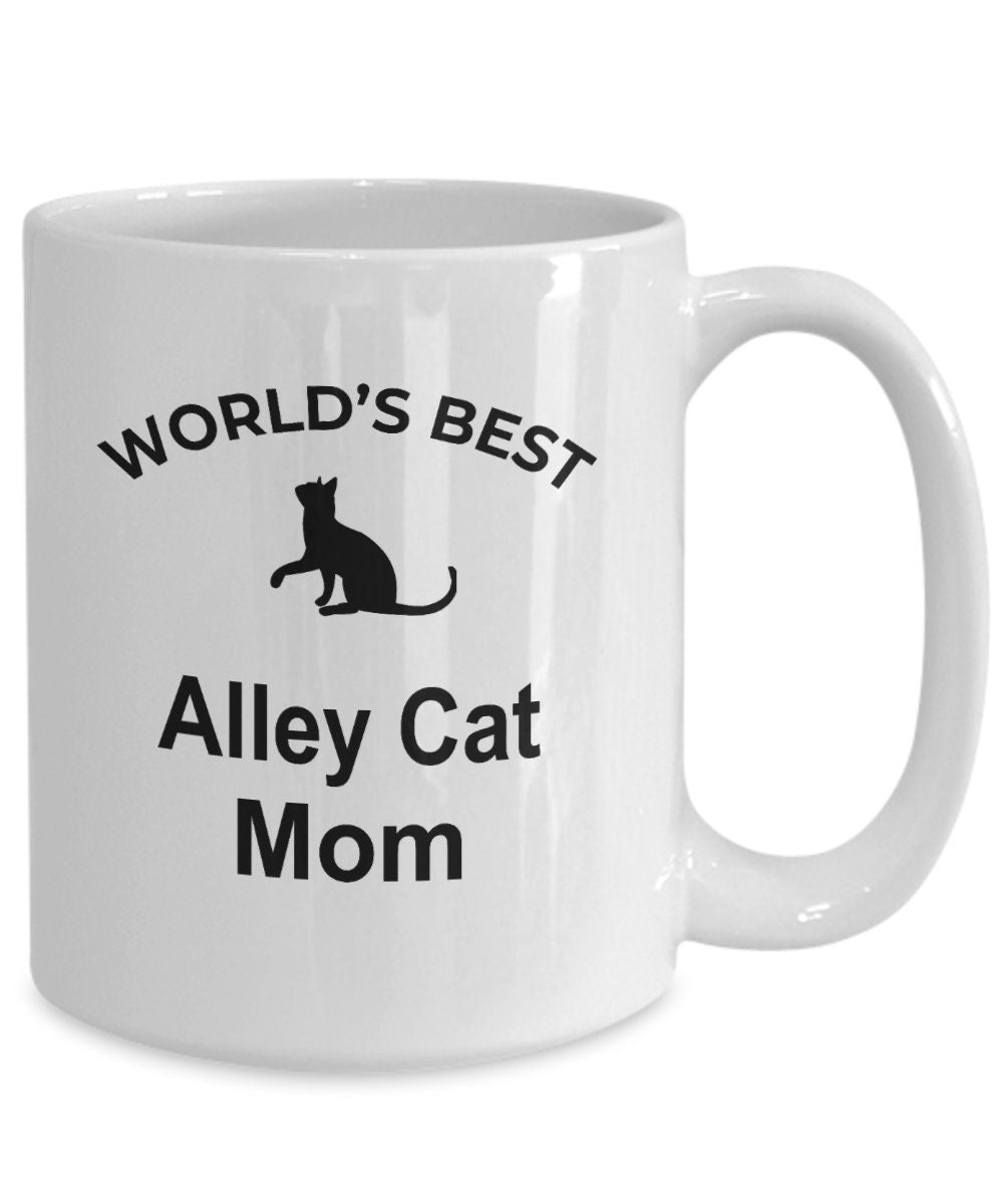 Alley Cat Mom Coffee Mug - Mallard Moon Gift Shop