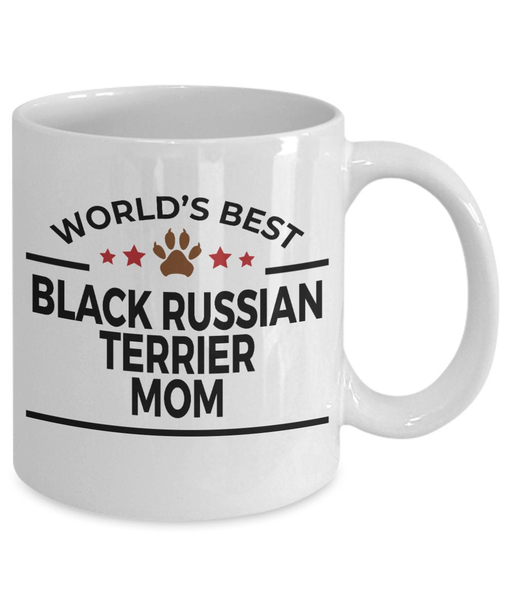 Black Russian Terrier Dog Mom Mug