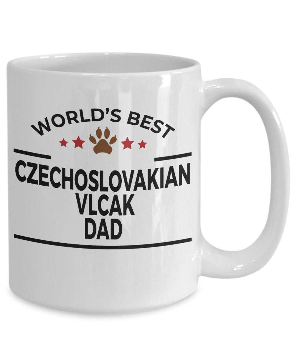 Czechoslovakian Vlcak Dog Dad Mug - Mallard Moon Gift Shop