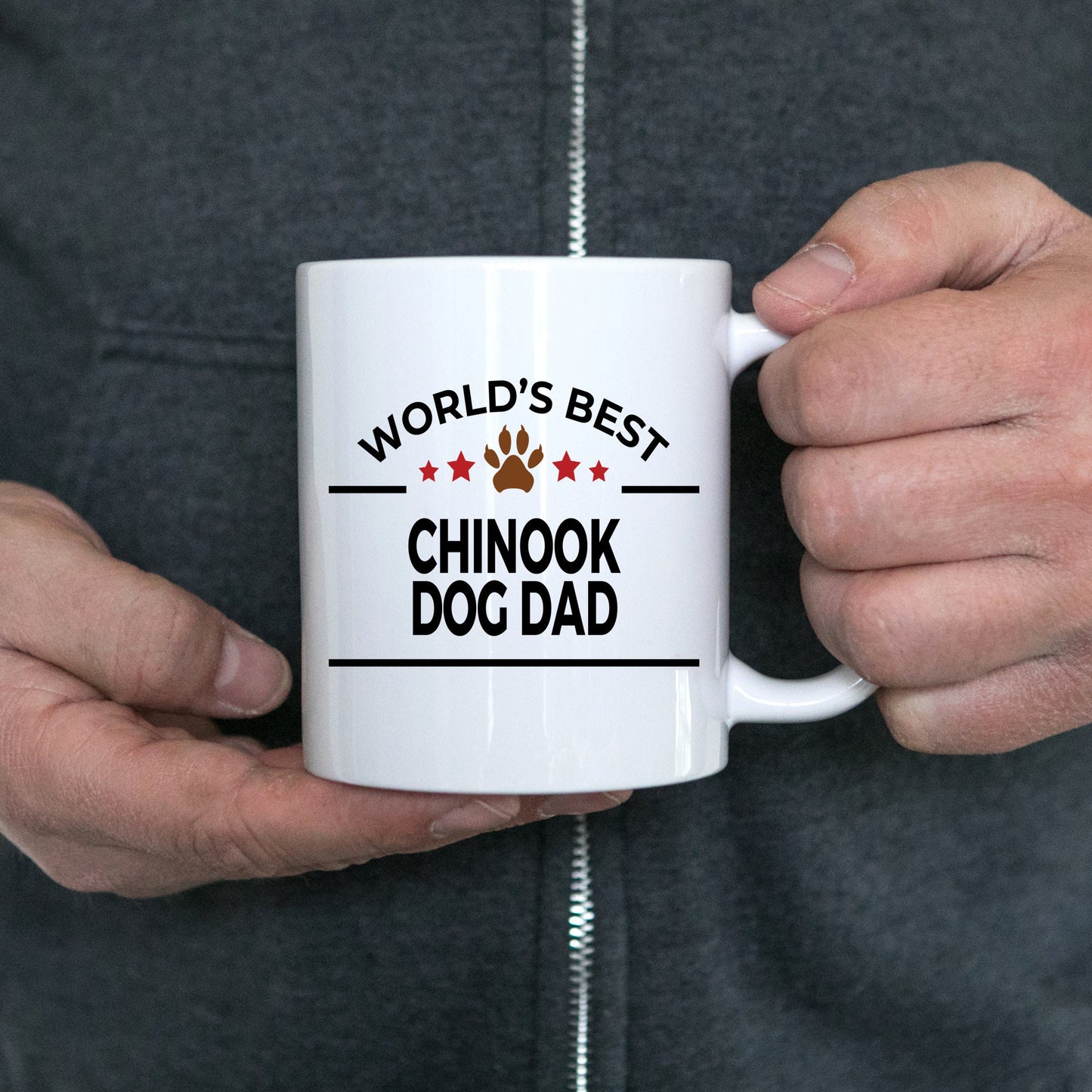 Chinook Dog Dad Mug
