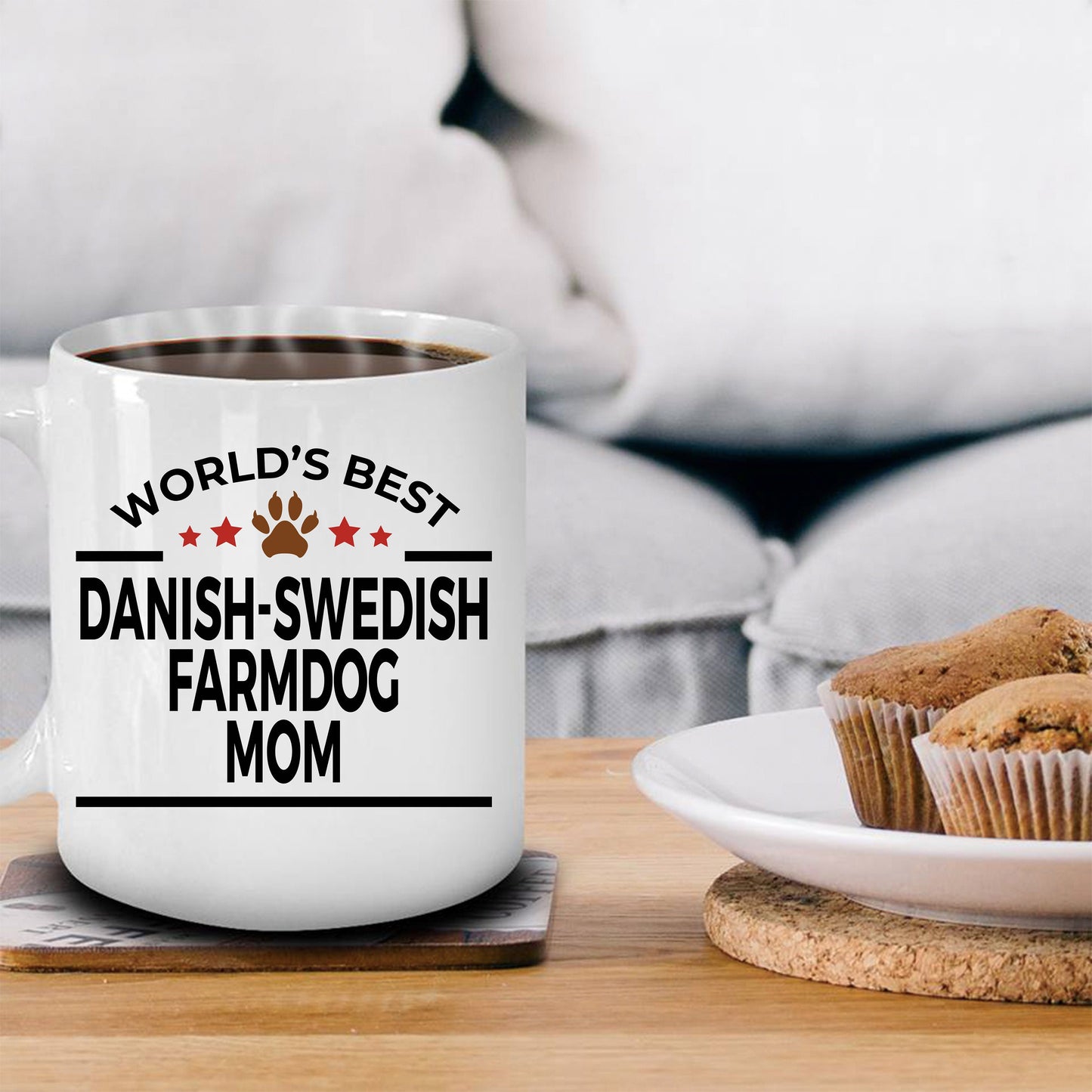 Danish-Swedish Farmdog Mom Mug - Mallard Moon Gift Shop