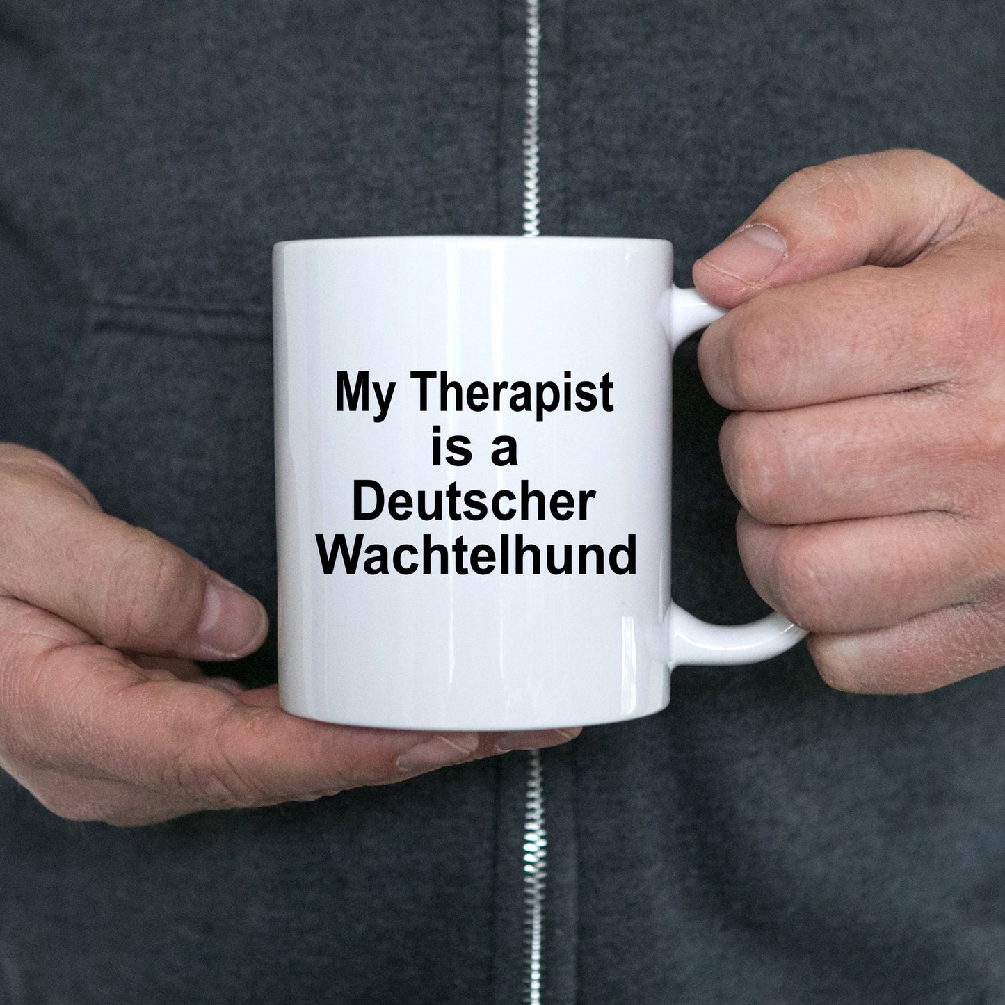 Deutscher Wachtelhund Dog Therapist Mug - Mallard Moon Gift Shop