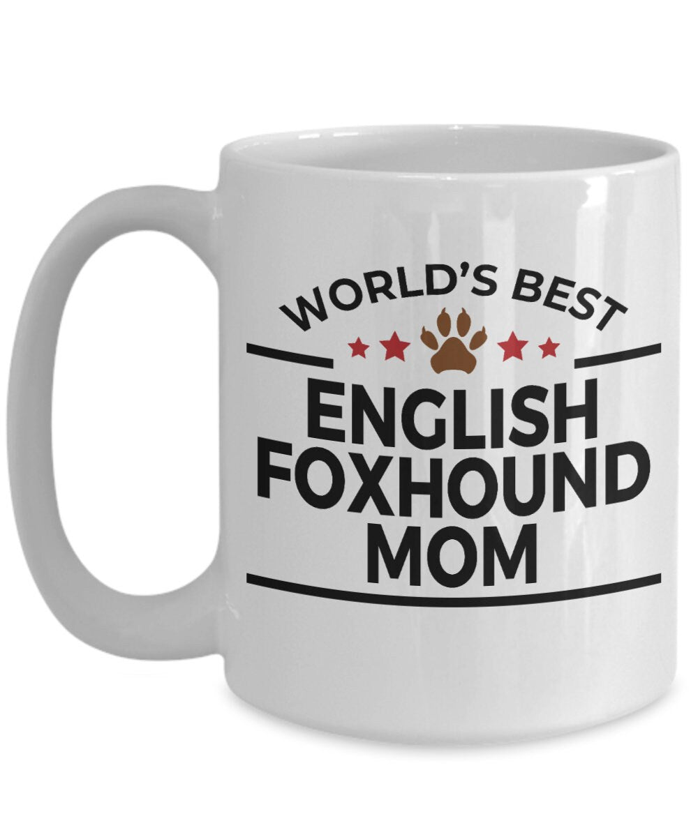 English Foxhound Dog Mom Coffee Mug