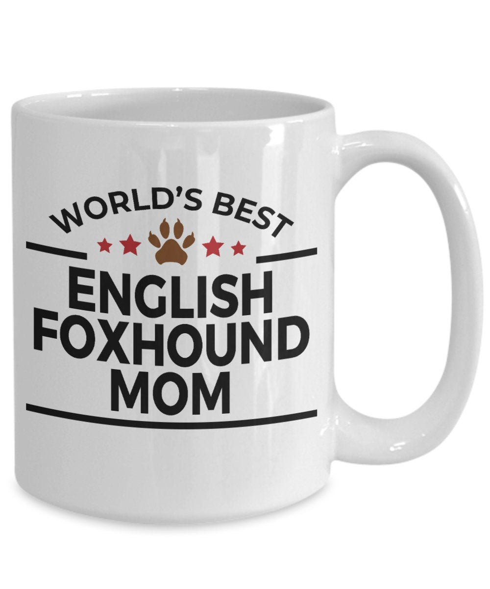 English Foxhound Dog Mom Coffee Mug