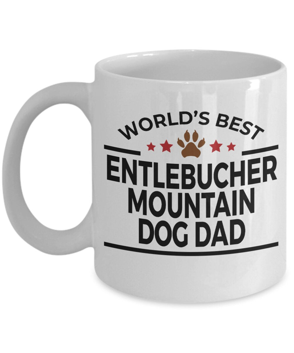 Entlebucher Mountain Dog Dad Coffee Mug - Mallard Moon Gift Shop