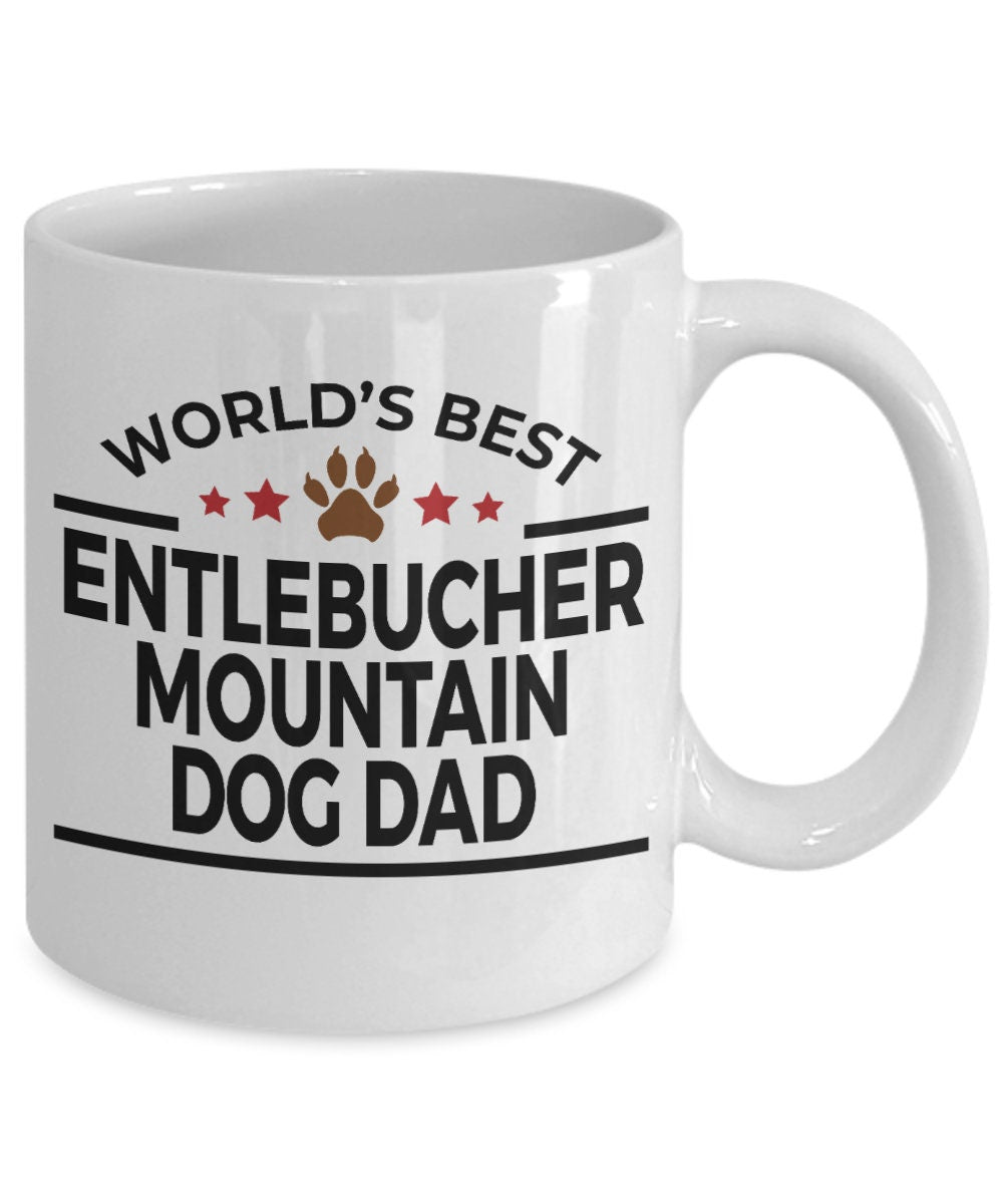 Entlebucher Mountain Dog Dad Coffee Mug - Mallard Moon Gift Shop