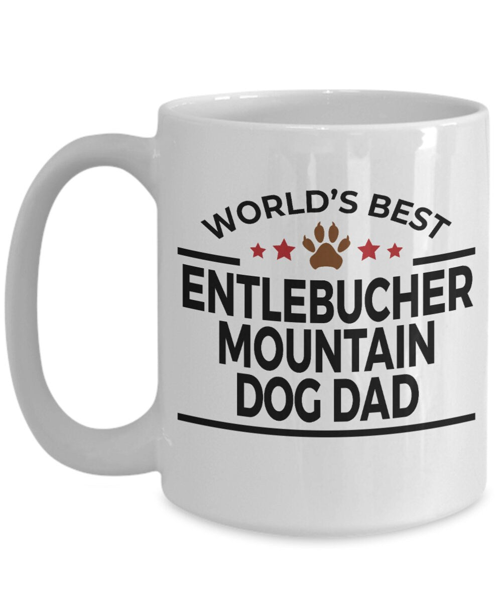 Entlebucher Mountain Dog Dad Coffee Mug - Mallard Moon Gift Shop