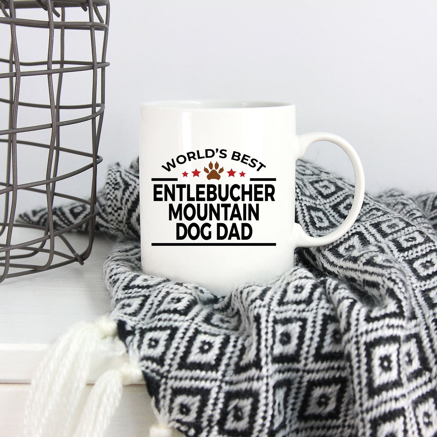 Entlebucher Mountain Dog Dad Coffee Mug - Mallard Moon Gift Shop