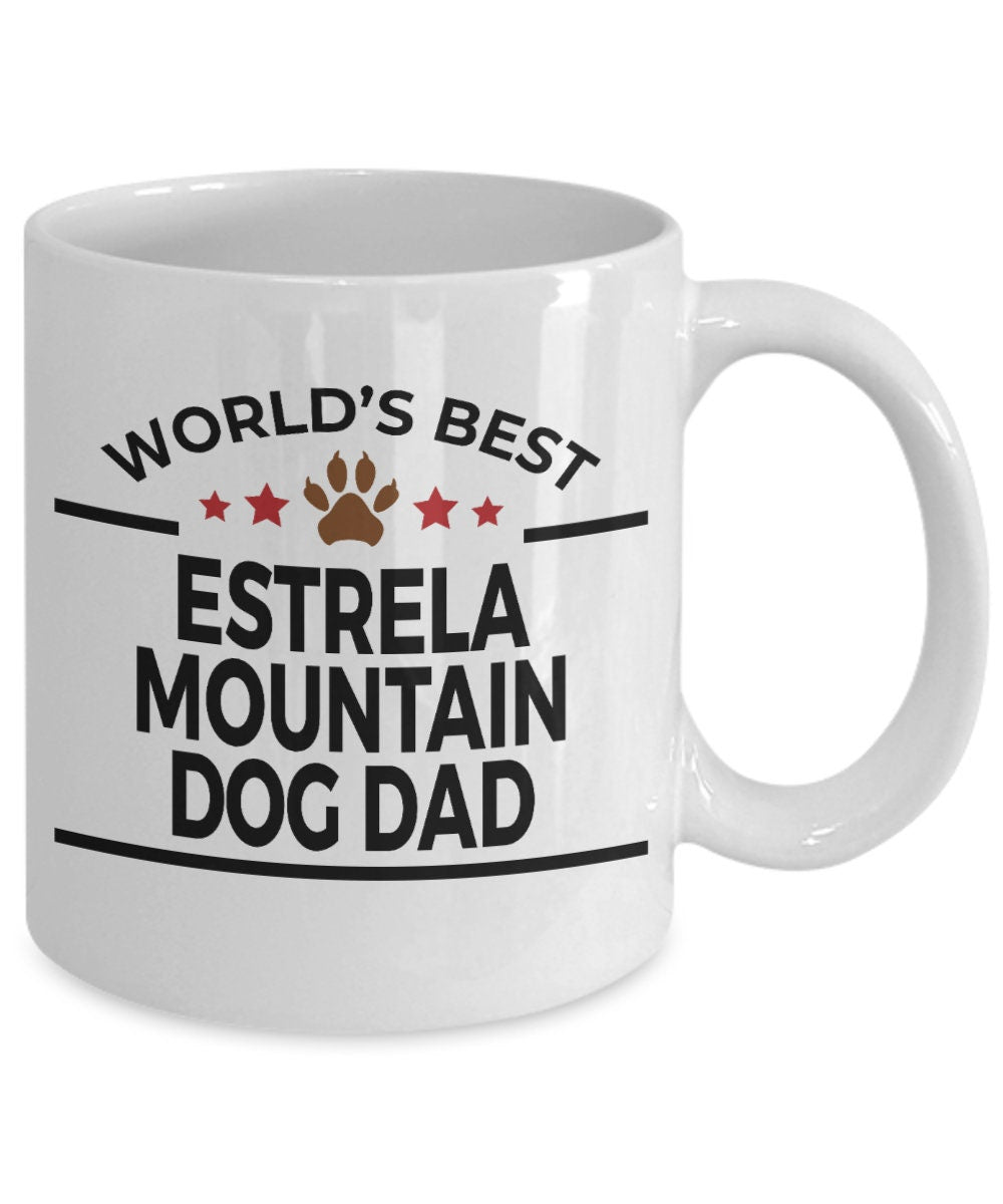 Estrela Mountain Dog Dad Coffee Mug - Mallard Moon Gift Shop
