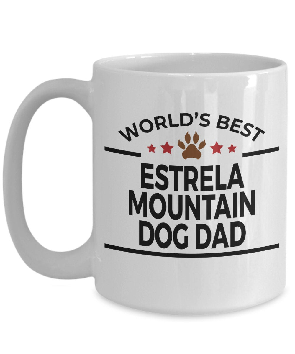 Estrela Mountain Dog Dad Coffee Mug - Mallard Moon Gift Shop