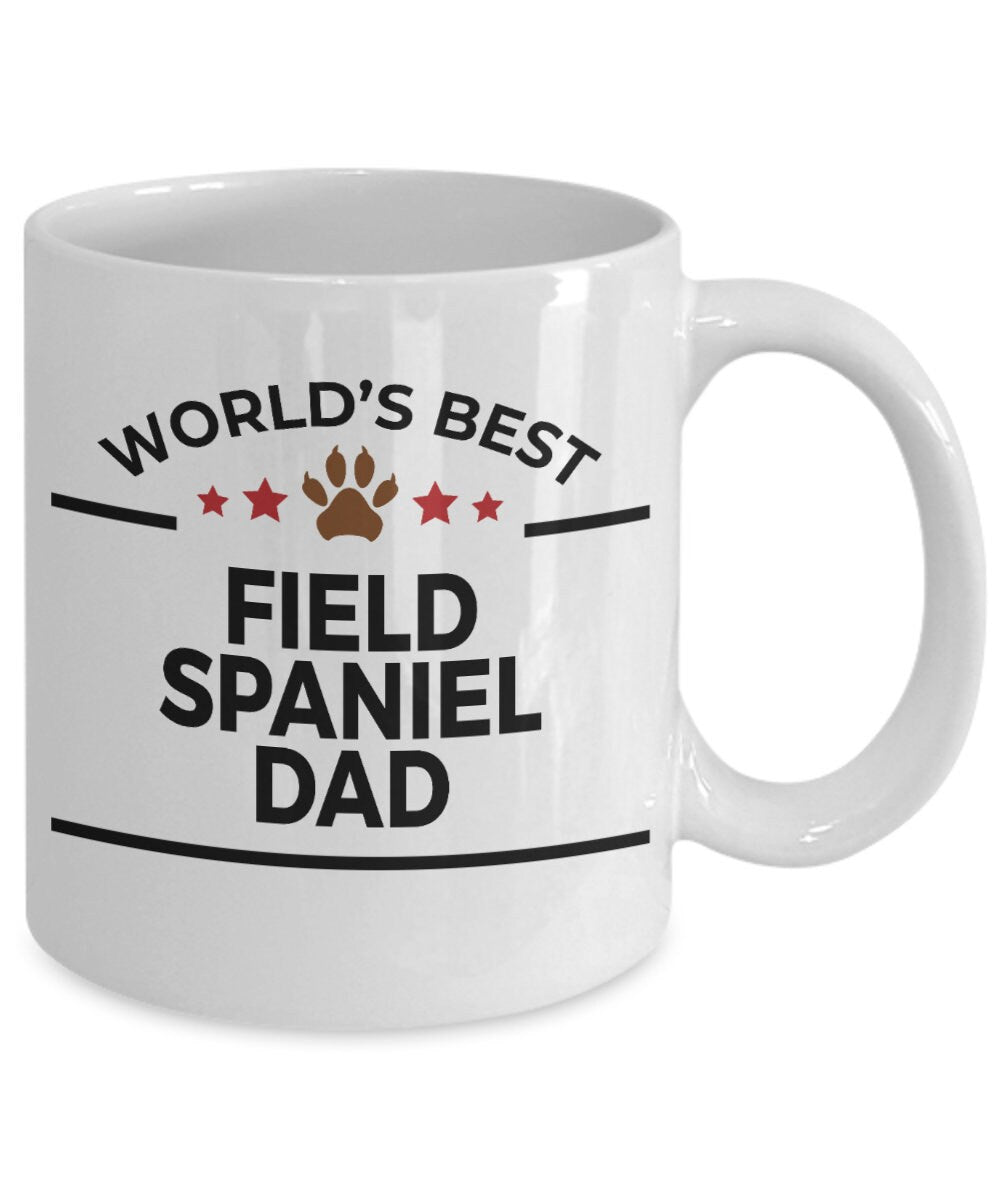 Field Spaniel Dog Dad Mug - Mallard Moon Gift Shop