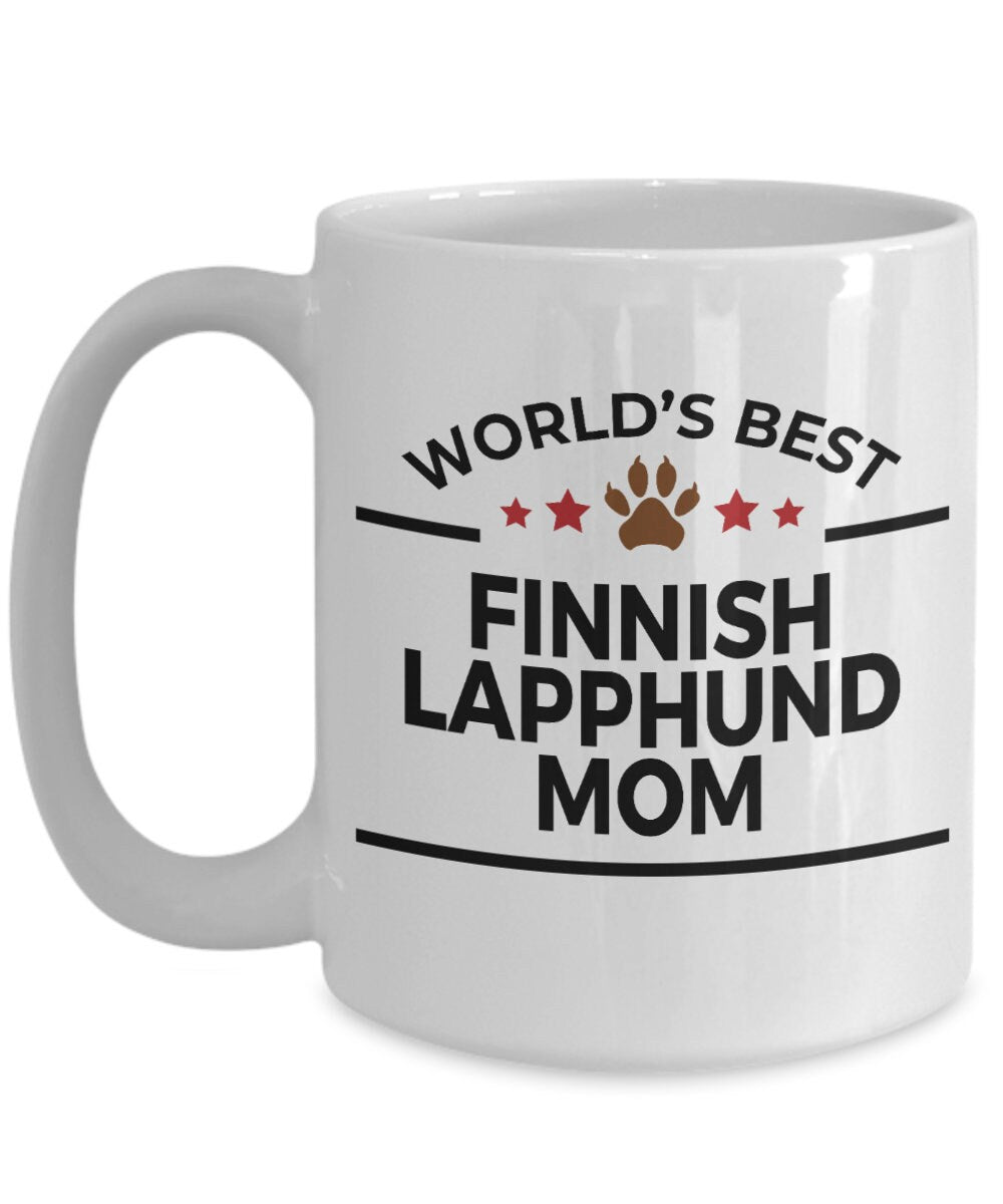 Finnish Lapphund Dog Mom Coffee Mug