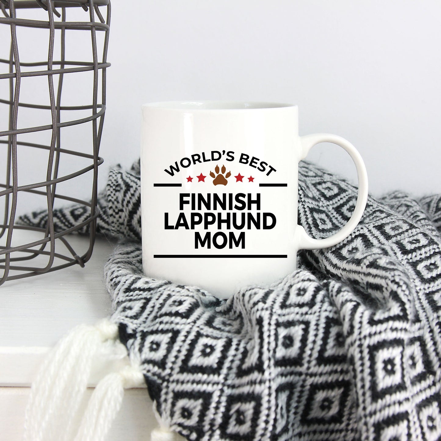 Finnish Lapphund Dog Mom Coffee Mug