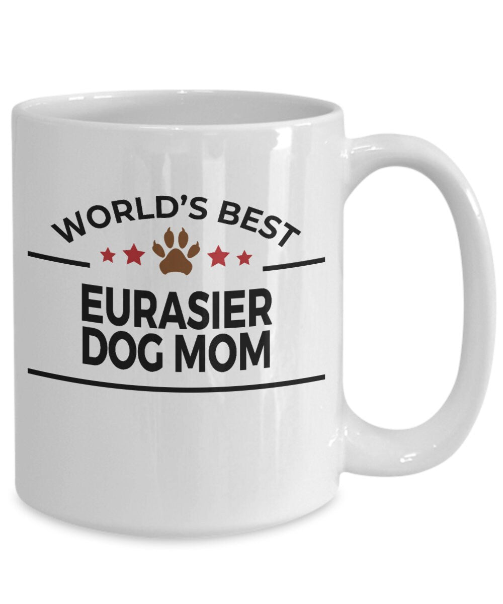 Eurasier Dog Mom Ceramic Coffee Mug