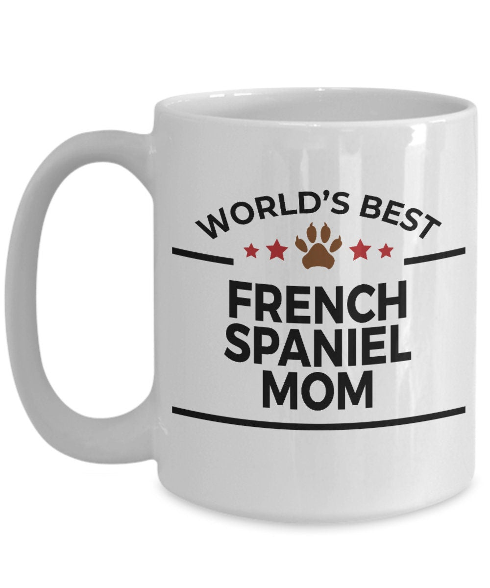 French Spaniel Dog Mom Coffee Mug - Mallard Moon Gift Shop