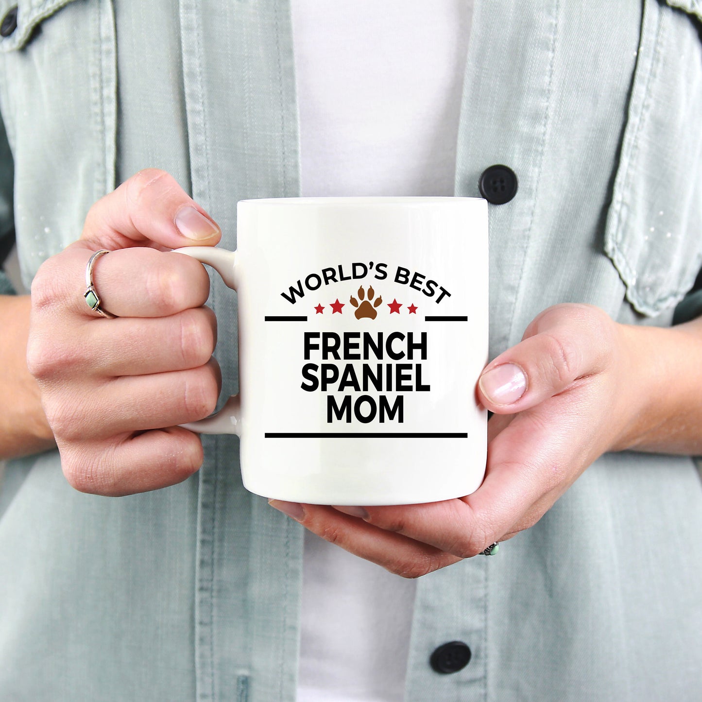French Spaniel Dog Mom Coffee Mug - Mallard Moon Gift Shop