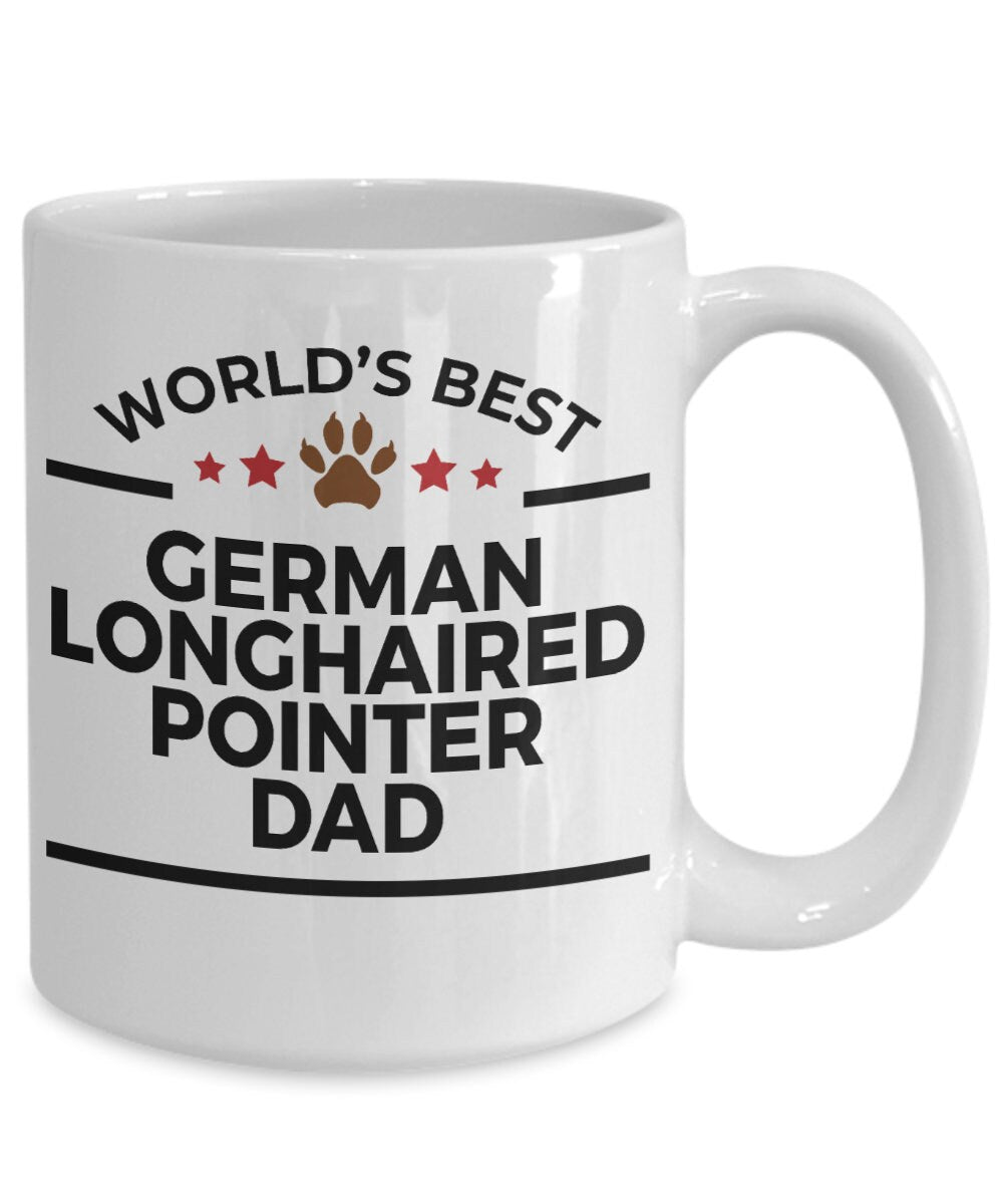 German Longhaired Pointer Dog Dad Mug - Mallard Moon Gift Shop