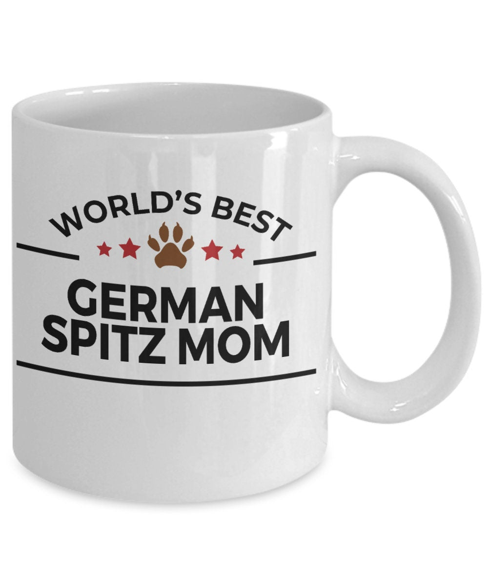 German Spitz Dog Mom Coffee Mug - Mallard Moon Gift Shop