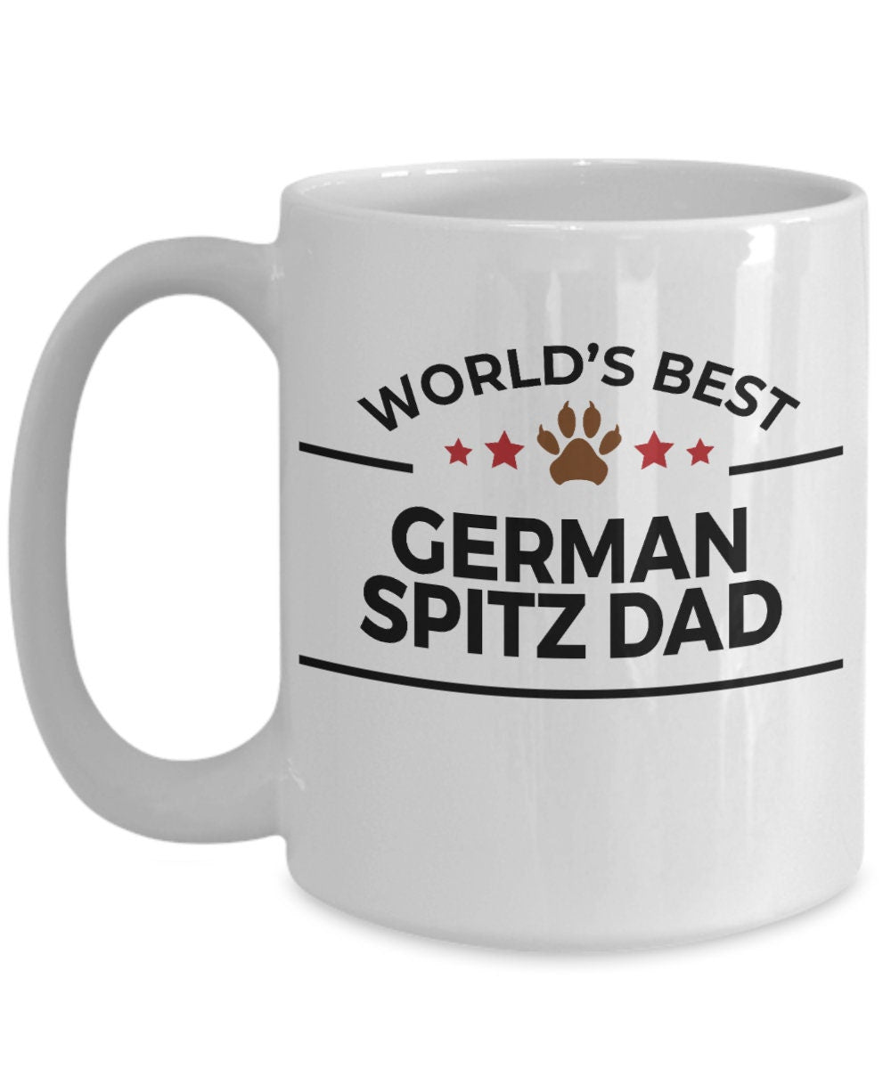German Spitz Dog Dad Coffee Mug - Mallard Moon Gift Shop