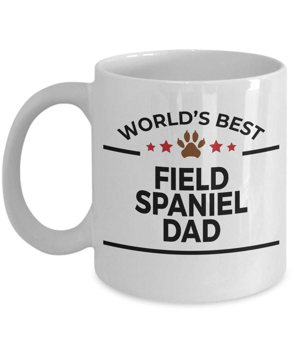 Field Spaniel Dog Dad Mug - Mallard Moon Gift Shop