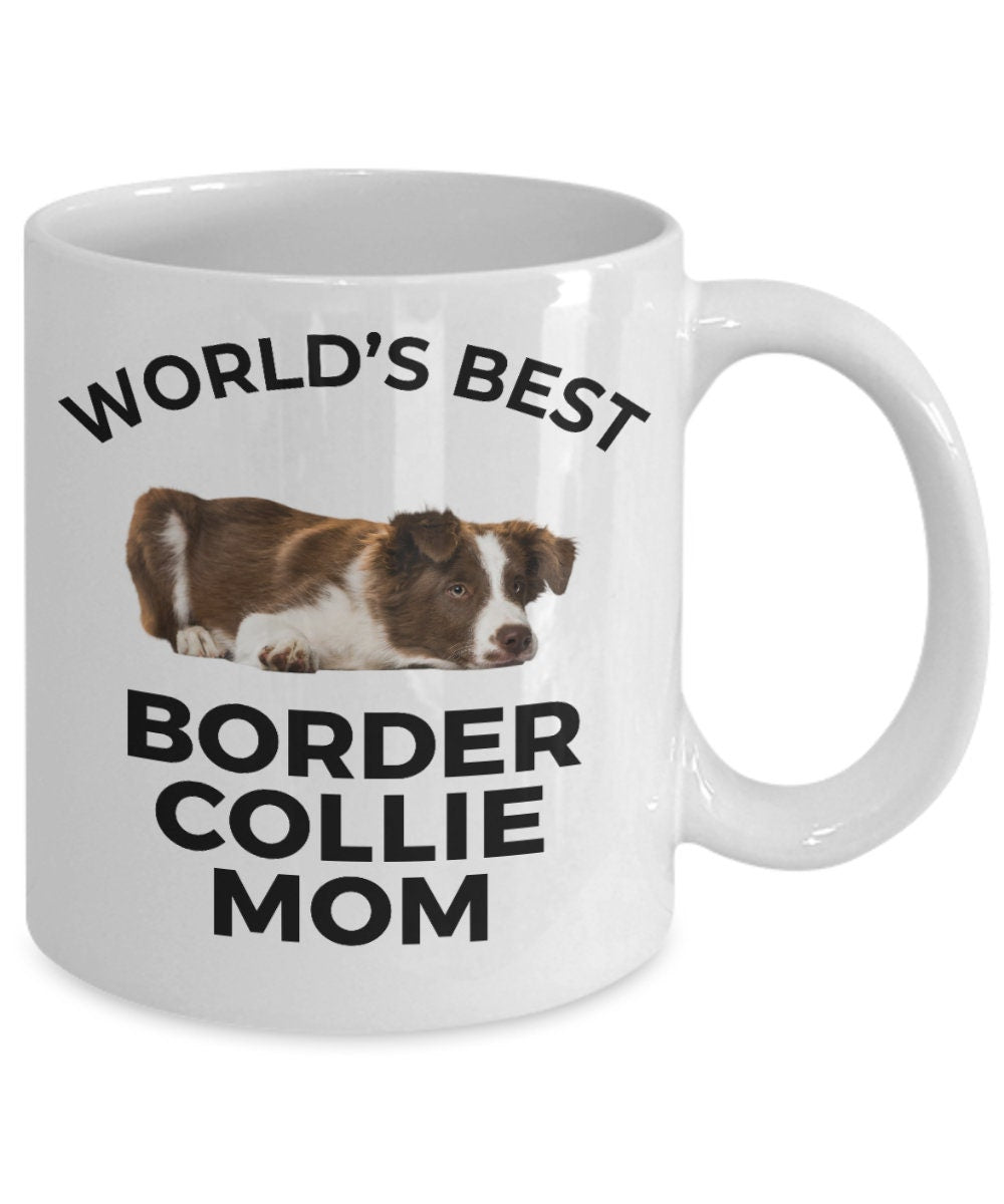 Border Collie Puppy Dog Mom Mug - Mallard Moon Gift Shop