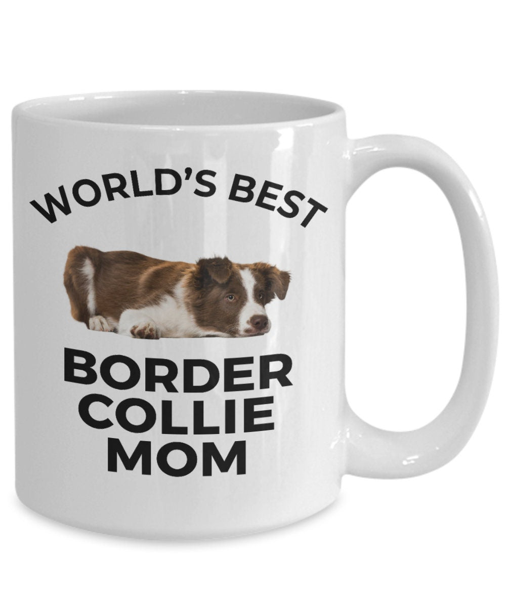 Border Collie Puppy Dog Mom Mug - Mallard Moon Gift Shop