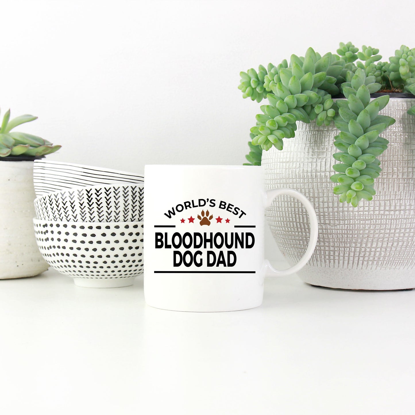 Bloodhound Dog Dad Mug