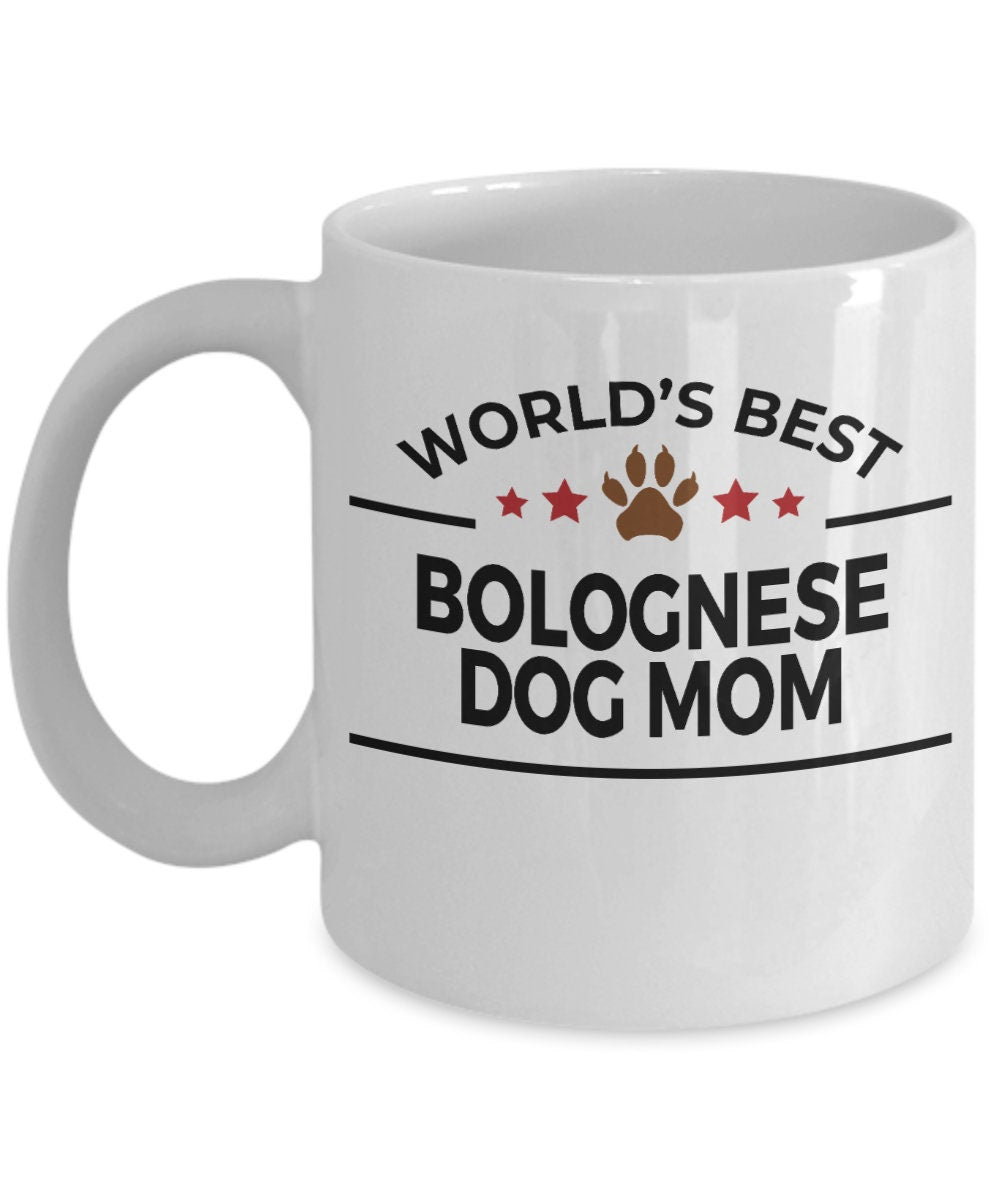 Bolognese Dog Mom Mug - Mallard Moon Gift Shop