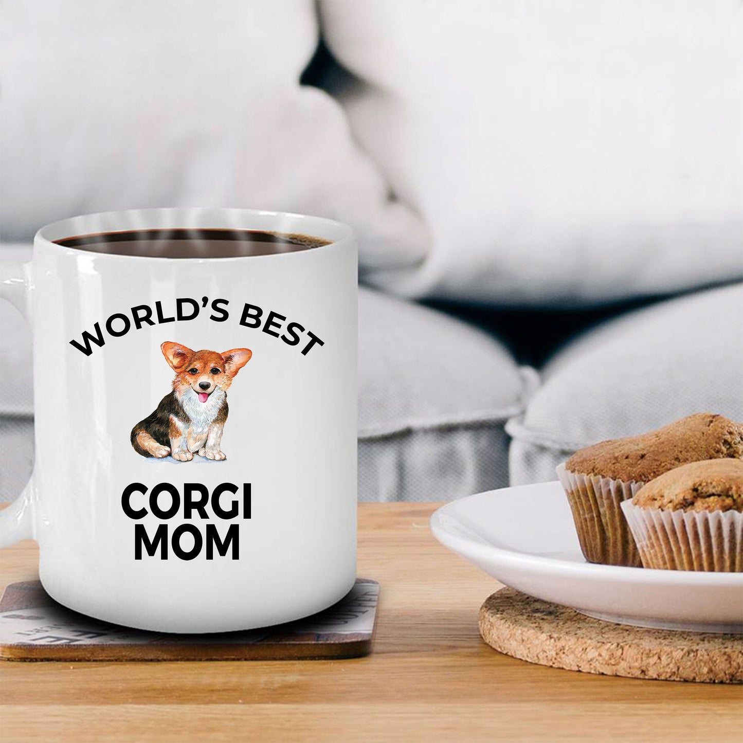 Corgi Dog Mom Mug - Mallard Moon Gift Shop