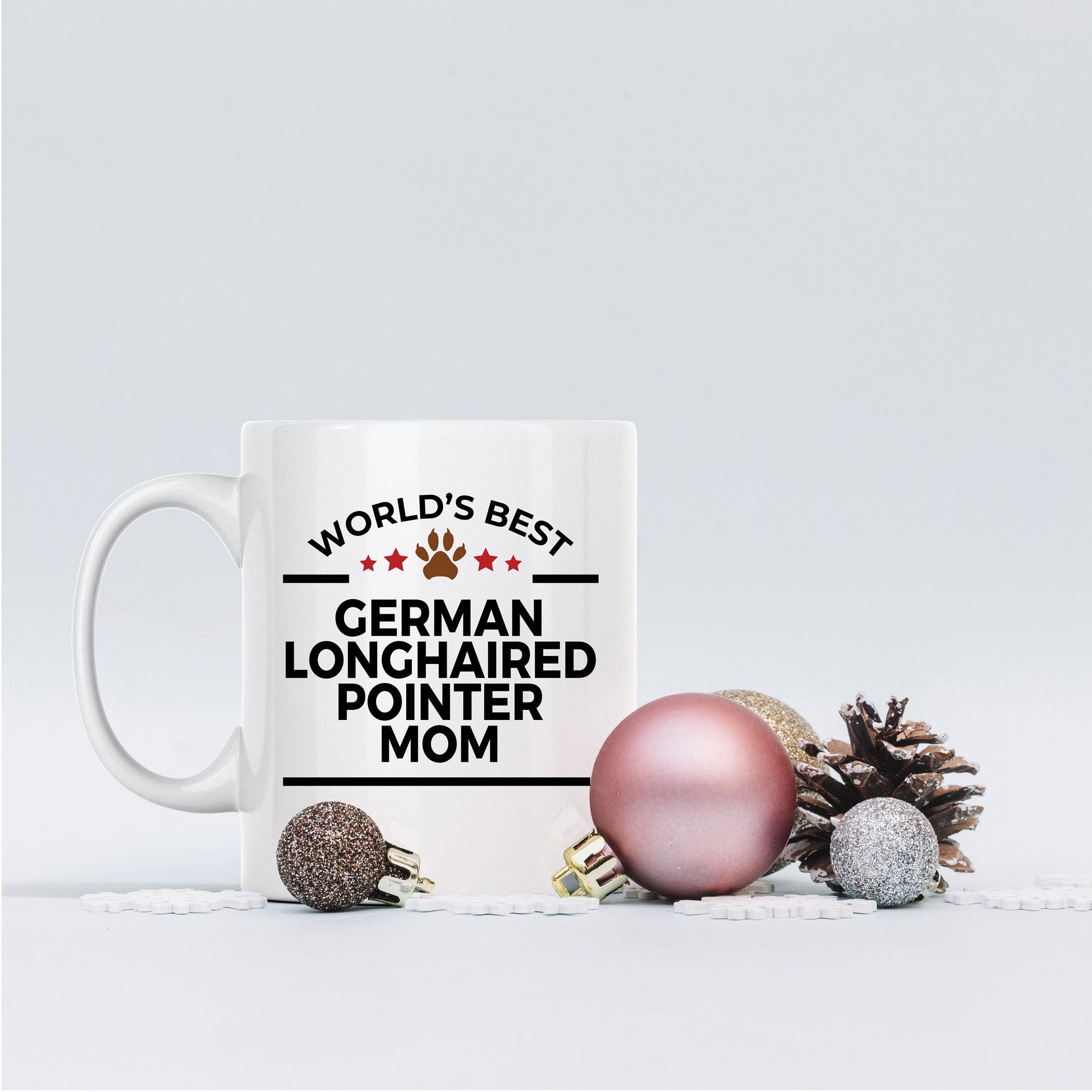 German Longhaired Pointer Dog Mom Mug - Mallard Moon Gift Shop