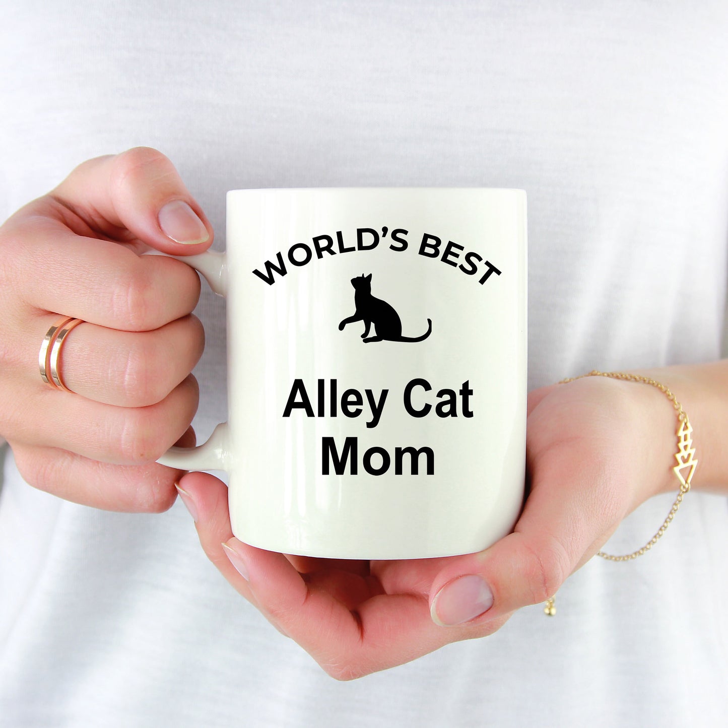 Alley Cat Mom Coffee Mug - Mallard Moon Gift Shop
